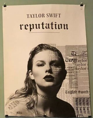 Taylor Swift Reputation Poster Album Double Sided
