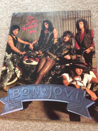 Bon Jovi Jersey Tour Programme Jersey Syndicate Book