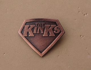 The Kinks Metal Pin Badge Pop Rock Music Band Collectible