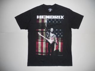 Nwot - Jimi Hendrix Flag Shirt - Large L - Soft Cotton