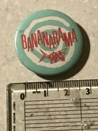 Vintage 80’s Bananarama English Wave Band Button Pin Badge