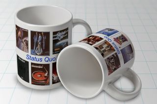 Status Quo Rock Group Album Cover Mug Great Gift Name Added