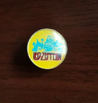 Vintage Pin Badge Led Zeppelin