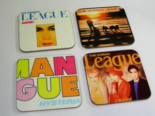 The Human League Album Cover Coaster Set