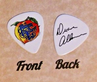 Allman Brothers Band Band Logo Duane Allman Signature Guitar Pick - (w)