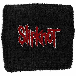 Official Licensed - Slipknot - Logo Sweatband/wristband Metal Corey Iowa
