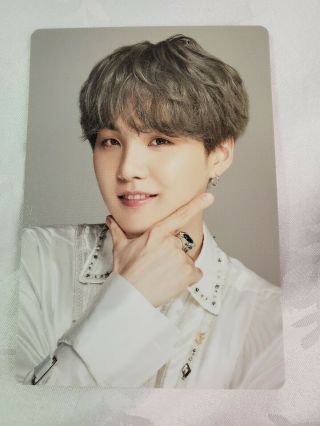 Bts Suga 7/8 World Tour Speak Yourself The Final Official Mini Photo Card
