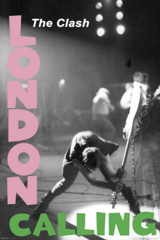 The Clash - London Calling Album Poster