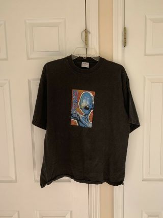 Rare Vintage Incubus Rock Band T - Shirt Rare Alien Print Size Large