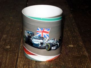 Lewis Hamilton F1 World Champion 2014 Mug