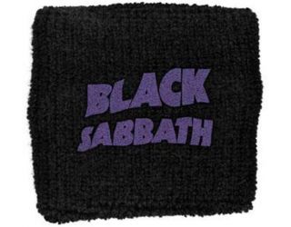 Official Licensed - Black Sabbath - Wavy Logo Sweatband/wristband Ozzy Metal