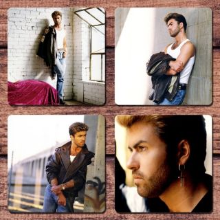 George Michael Coaster Set Father Figure I Want Your Sex For Coffee Mug Cup