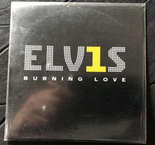 Mega Rare Elvis Presley - Promo Cd " Elv1s - Burning Love "
