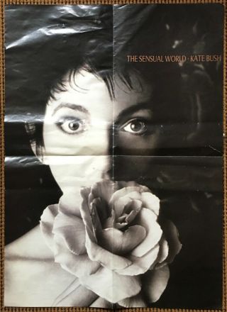 Kate Bush The Sensual World 1989 Uk Promo 2 - Sided Poster