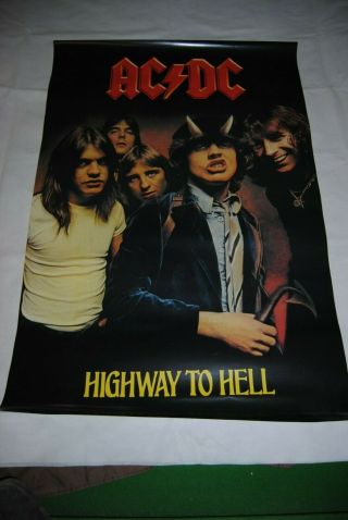Ac/dc Highway To Hell Poster Official Pyramid Bon Scott Angus Young