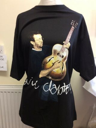 Eric Clapton 1996 Tour T - Shirt.  X - Large.  100 Cotton