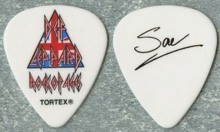 Def Leppard 2012 Rock Of Ages Concert Tour Rick Savage Signature Guitar Pick