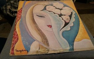 Derek And The Dominos Layla 1970 Record Vinyl Lp Rock And Roll Eric Clapton.