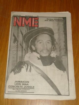 Nme 1979 November 10 Bob Marley Reggae Jam Blue Oyster Cult Wings Blondie (b)