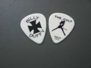 The Cult Guitar Pick For Billy Duffy Full Color Photo Of Billy