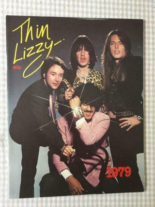 Thin Lizzy Black Rose Tour Programme 1979