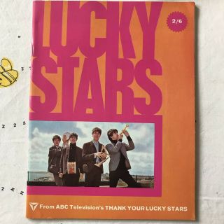 Beatles.  Rolling Stones 1963 Thank Your Lucky Stars Book Rare
