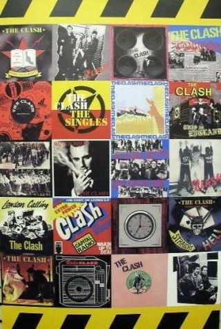The Clash 2006 Singles Box Set Ltd Ed Promo Print Old Stock