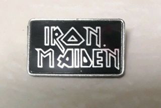 Vintage Iron Maiden Clubman Pin Badge
