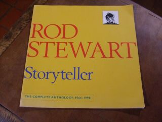 Rod Stewart " Story Teller " Anthology 1964 - 1990 Booklet Only