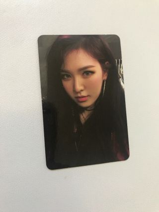 Wendy Official Photocard Red Velvet The Perfect Kpop