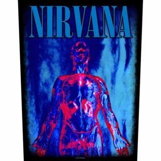 Nirvana Sliver 2017 - Giant Back Patch 36 X 29 Cms Official Kurt Cobain
