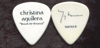 Christina Aguilera 2006/2007 Basics Tour Guitar Pick Custom Concert Stage Pick
