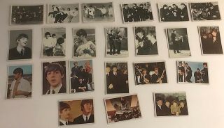 Vintage Beatles Photo Trading Cards 22 Total, .