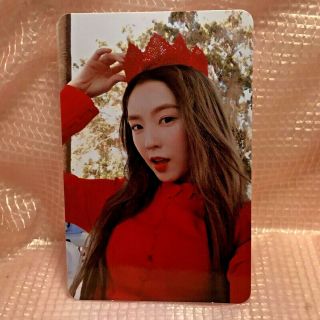 Irene Official Photocard Red Velvet Perfect Peek A Boo Kpop