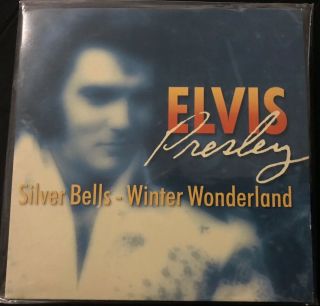 Mega Rare Elvis Presley - Promo Cd " Silver Bells - Winter Wonderland " Belgium