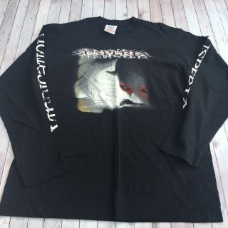 Susperia Vindication Metal Band Tour T Shirt Size M Black Long Sleeve