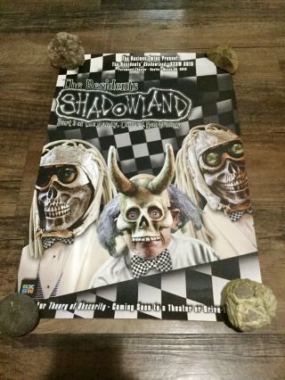 The Residents Shadowland Sxsw 12” X 18” Movie Poster