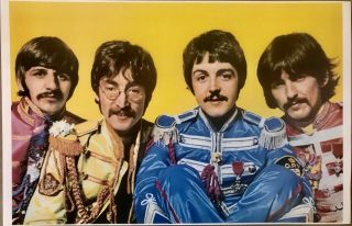 The Beatles Sgt Pepper Poster 11 X 17