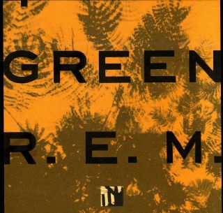 Rem R.  E.  M.  R E M - Green - - 2 Sided Promo Poster Flat 12 X 12