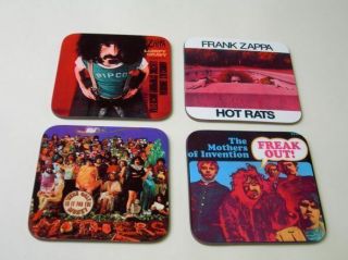 Frank Zappa Album Cover Coaster Set 1