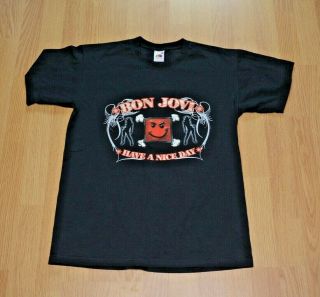 Bon Jovi Have A Day Tour 2005 Official T - Shirt (size S Small)