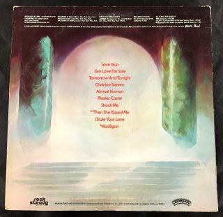 KISS 1977 Love Gun 1st Pressing Casablanca FilmWorks LP/Album/Vinyl AUCOIN 2