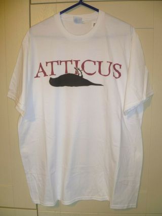 Blink 182 - " Atticus.  Dragging The Lake " White T - Shirt (xl)