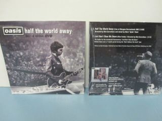 Oasis 2005 Half The World Away Promo Ltd.  Ed.  2 Track Dvd Old Stock