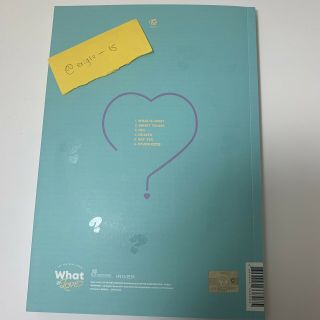 TWICE 5TH MINI ALBUM [WHAT IS LOVE? VER.  B] CD,  FOLDED POSTER (NO PHOTOCARDS) 2