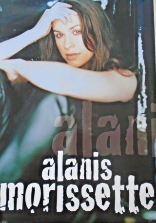 Alanis Morissette - Poster 8247 / Exc.  Cond.  / 23 X 35 " / " 1995 "