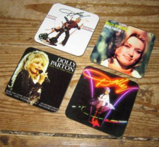 Dolly Parton Album Cover Coaster Set