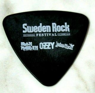 Madam X // Sweden Rock Festival Tour Guitar Pick / Ozzy Judas Priest Iron Maiden