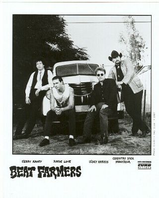 The Beat Farmers,  Rare Vintage Official 8x10 Press Photo Country Dick Montana