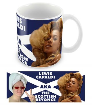 Lewis Capaldi The Scottish Beyonce Mug Funny Novelty Ceramic 10oz Printed Cup